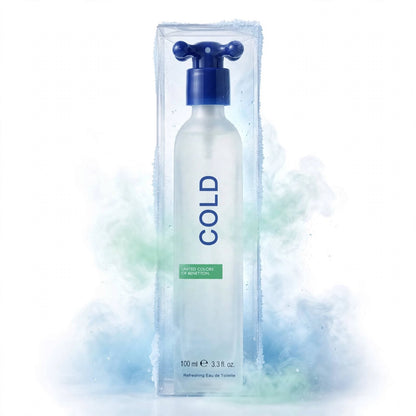 United Colors Of Benetton Cold Eau De Toilette Refreshing Spray For Men
