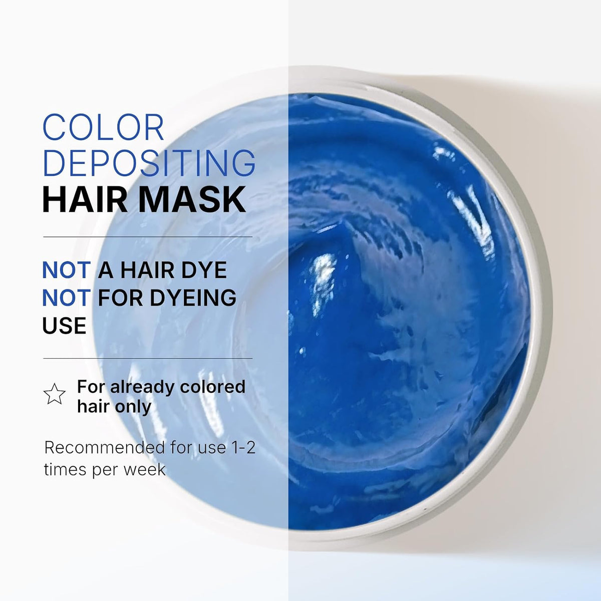 Karseell Maca Power Blue Hair Mask, 500ml
