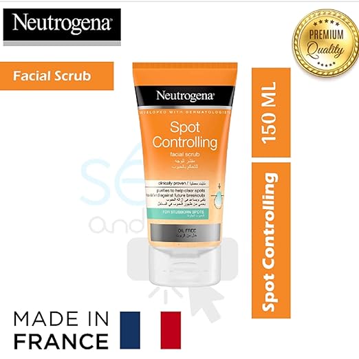 Neutrogena Spot Controlling Facial Scrub, 150Ml