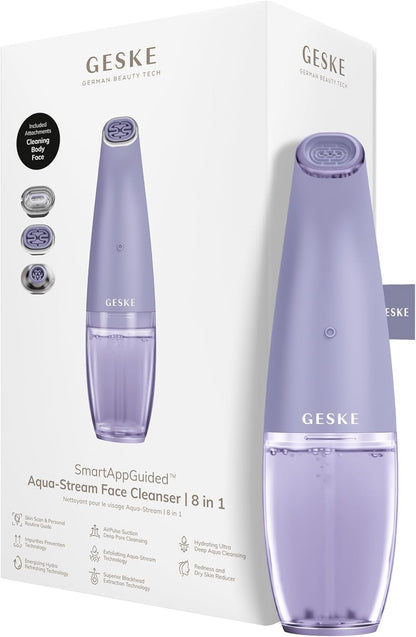 Geske Aqua-stream Face Cleanser 8 In 1 Purple 61