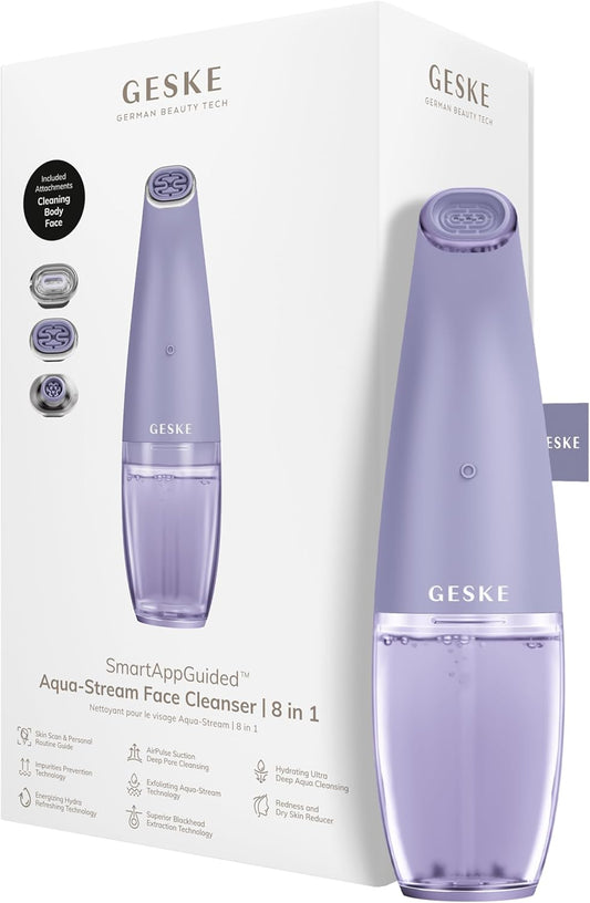 Geske Aqua-stream Face Cleanser 8 In 1 Purple 61
