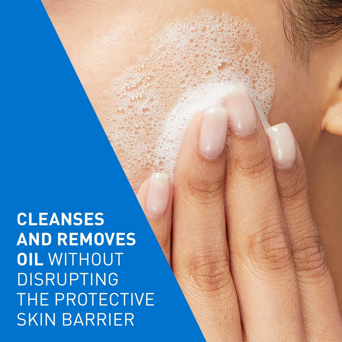 Cerave Hypoallergenic Foaming Facial Gel Cleanser With Ceramides & Hyaluronic Acid For Normal To Oily Skin, 236Ml