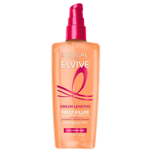 L'Oreal Paris Elvive Dream Long Straight Frizz Killer Hair Serum For Long Frizzy Hair, 100Ml