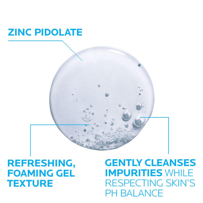 La Roche-Posay Effaclar Purifying Foaming Gel For Oily Sensitive Skin, 400Ml