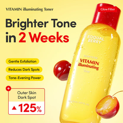 Eqqualberry Glow Filter Vitamin Toner, 150ml