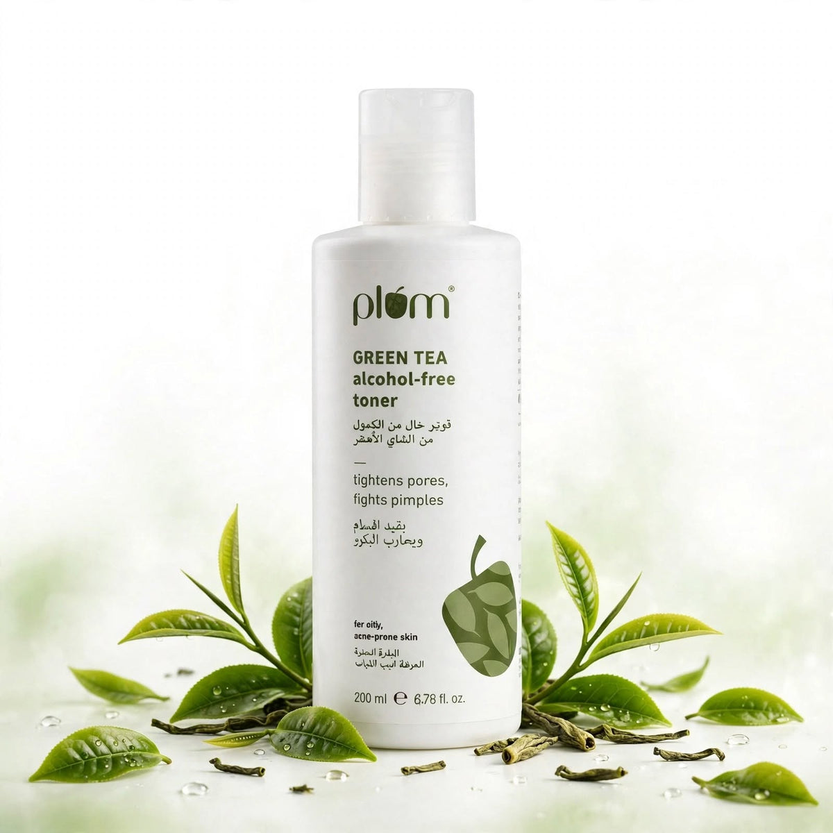 Plum Green Tea Alcohol Free Toner, 200Ml