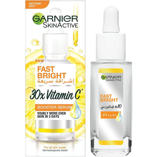 Garnier Skinactive Fast Bright 30X Vitamin C & Niacinamide Anti Dark Spot Serum, 15Ml