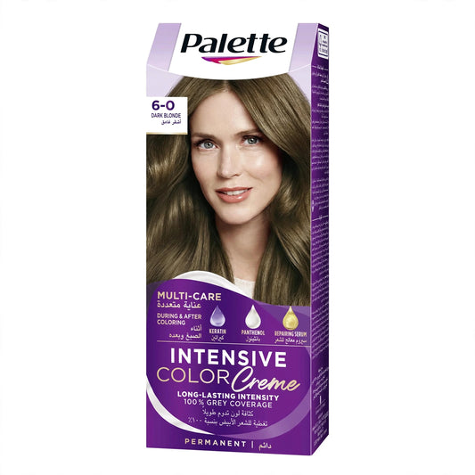 palette intensive color creme dark blonde 6-0