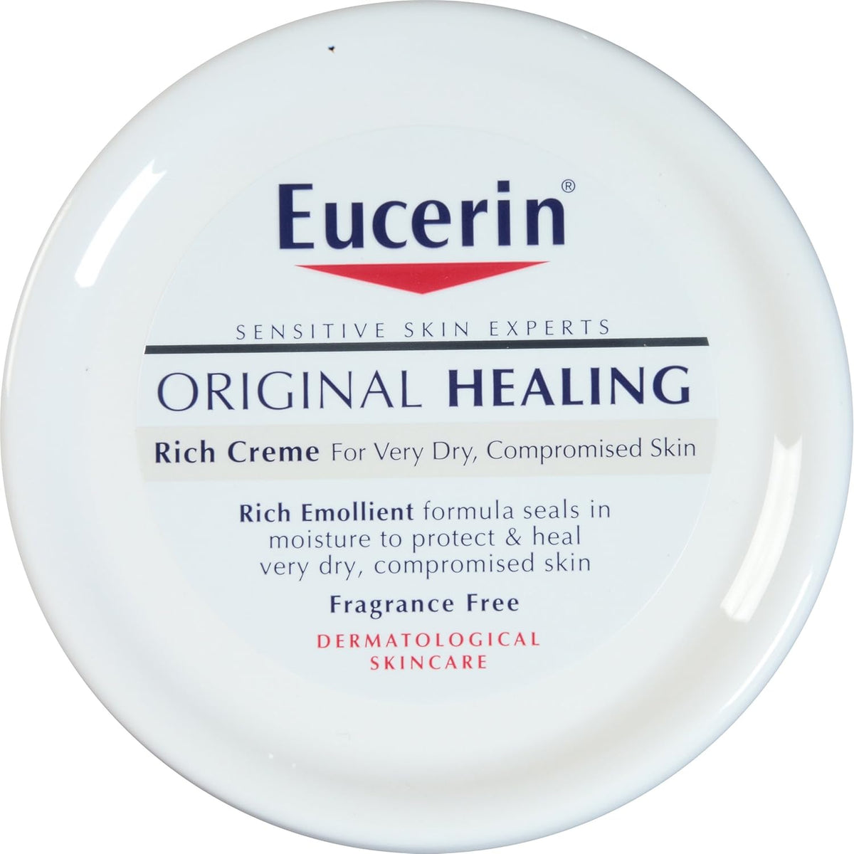 Eucerin Original Healing Emollient Cream For Dry Skin, 454G