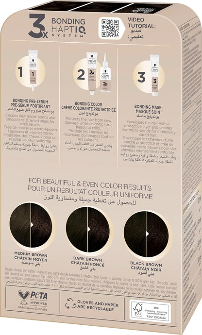 Schwarzkopf Creme Supreme Color Cream 3-0 Natural D/Brown