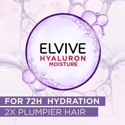 L'Oreal Elvive Moisturizing Filling Night Hair Cream With Hyaluronic Acid For Dehydrated Hair, 200Ml