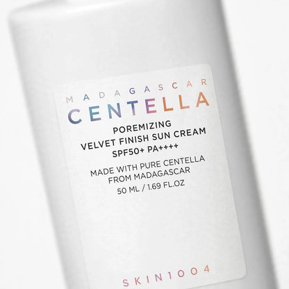 CENTELLA MADAGASCAR SKIN1004 POREMIZING VELVET FINISH SUN SCREEN SPF50+ PA ++++  50 M