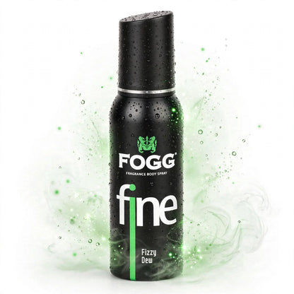 Fogg Fine Fizzy Dew Fragrance Body Spray, 120ml