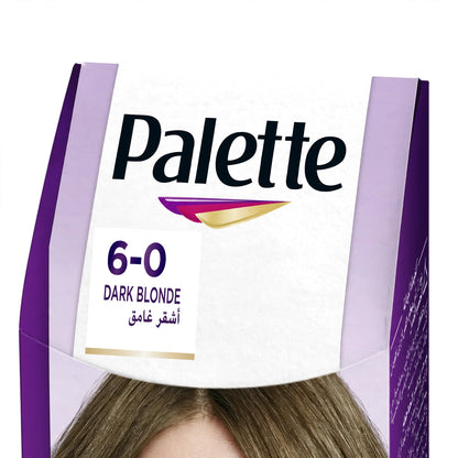 palette intensive color creme dark blonde 6-0