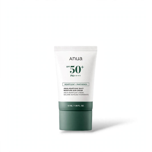 Anua Heartleaf Silky Moisture Sun Cream SPF 50+ PA++++ 50ml