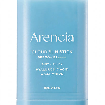 Arencia Cloud Airy Silky Sun Stick Hyaluronic Acid Ceramide 18g