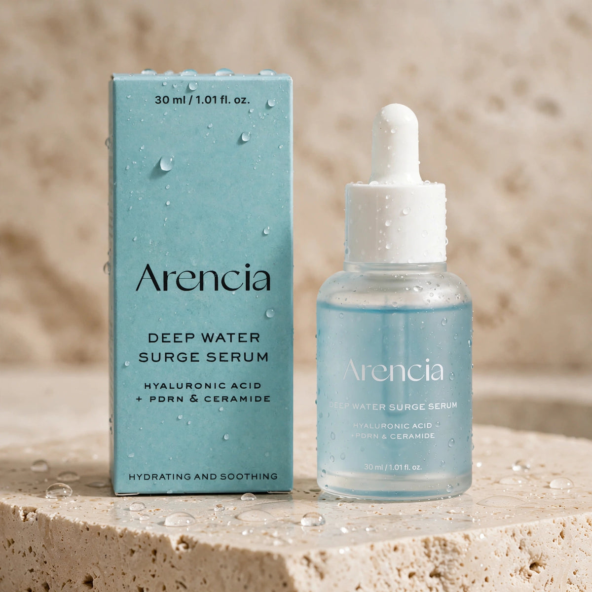 Arencia Deep Water Surge PDRN Ceramide Hyaluronic Acid Serum 30ml