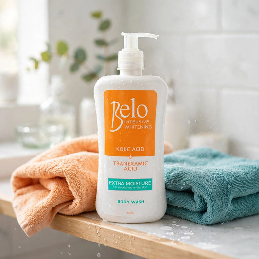 BELO INTENSIVE WHITENING KOJICACID + TRANEXAMIC ACID BODY WASH 475 ML
