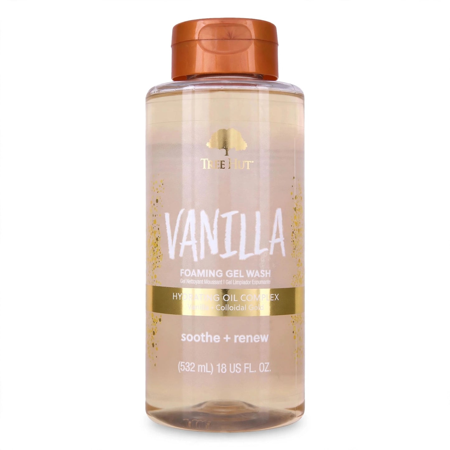 THREE HUT VANILLA FOAMING GEL WASH