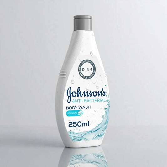 JOHNSON'S ANTI - BACTERIAL SEA SALTS  BODY WASH