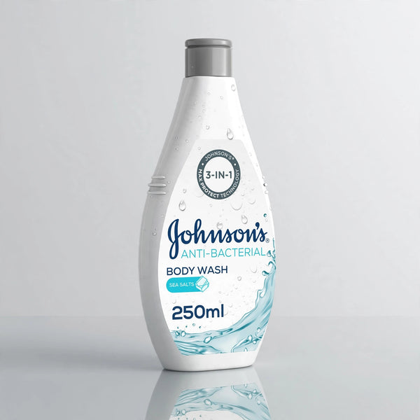 JOHNSON'S ANTI - BACTERIAL SEA SALTS  BODY WASH