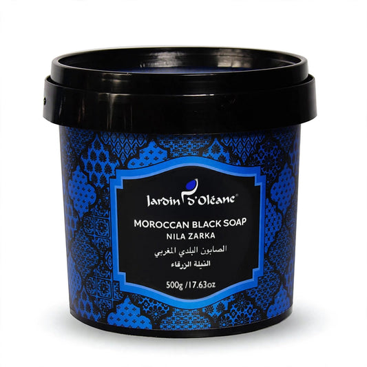 JARDIN D OLEANE MOROCCAN BLACK SAOP NILA ZARKa 500 G
