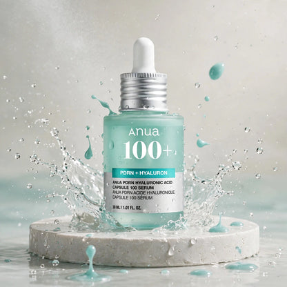 ANUA 100  ANUA PDRN HYALURONIC ACID CAPSULE 100 SERUM 30 ML