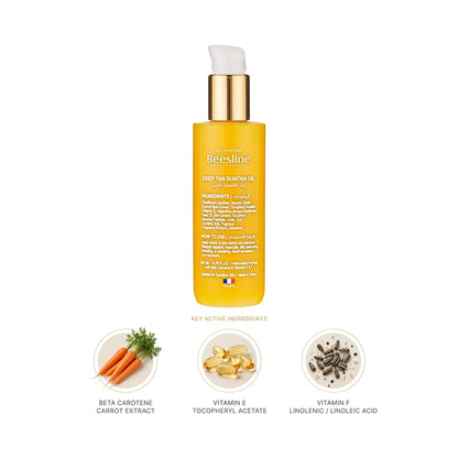 Beesline Sun Essentials Deep Tan Oil 200ml