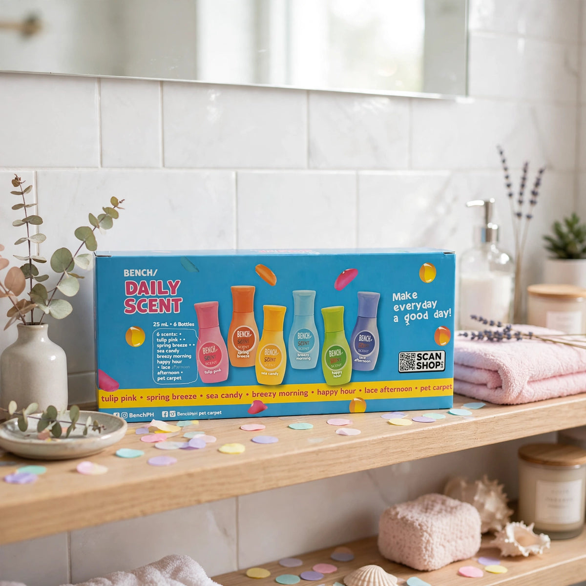 Bench Daily Scent Assorted Fragrance Gift Set 25ml