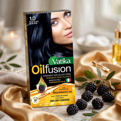 Vatika oilfusion 1.0 BLUE BLACK BLUE NOIR