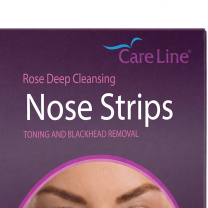 Care Line Rose Nose Strips for Blackhead Removal 6 Pieces