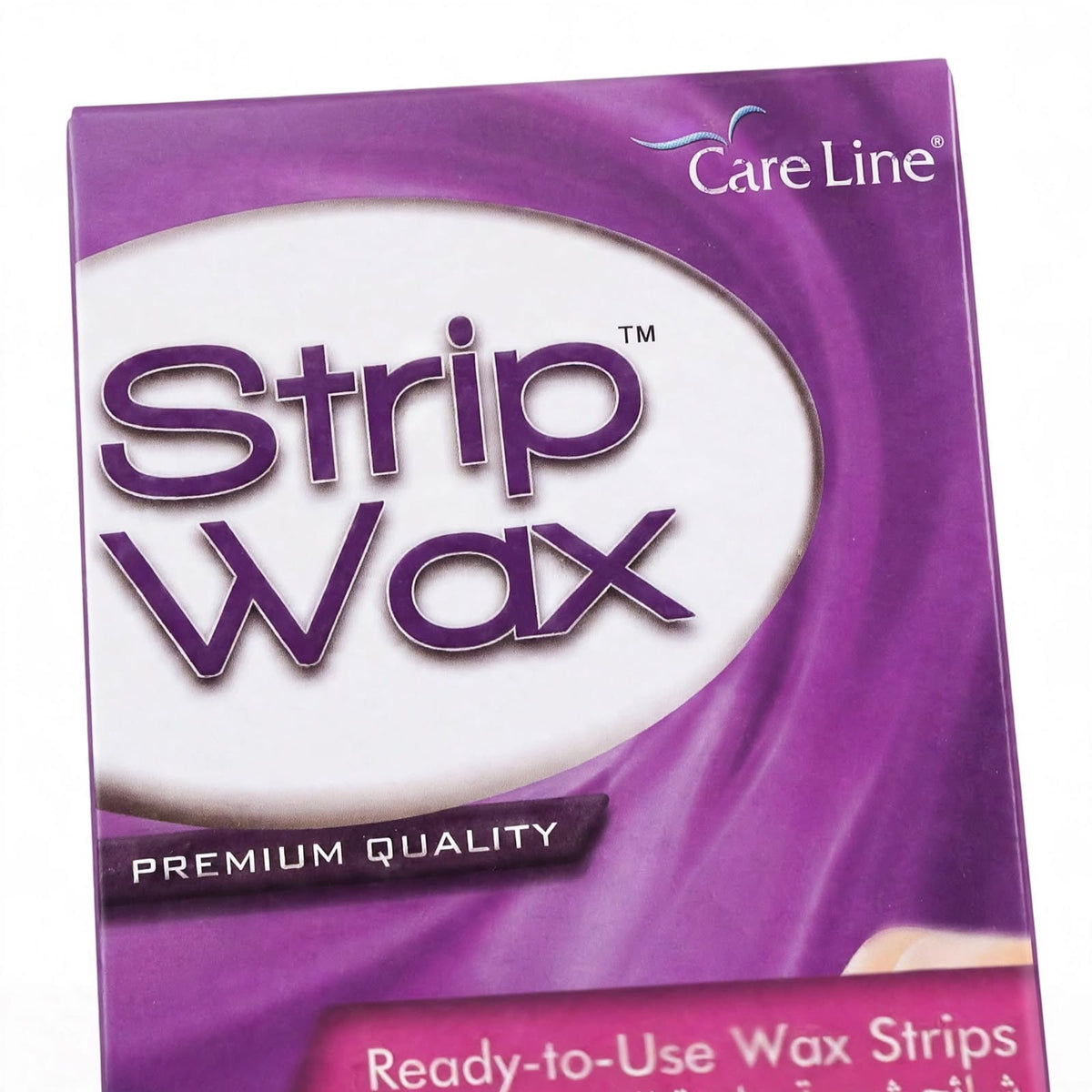 Care Line Strawberry Wax Strips with Shea Butter for Normal Skin