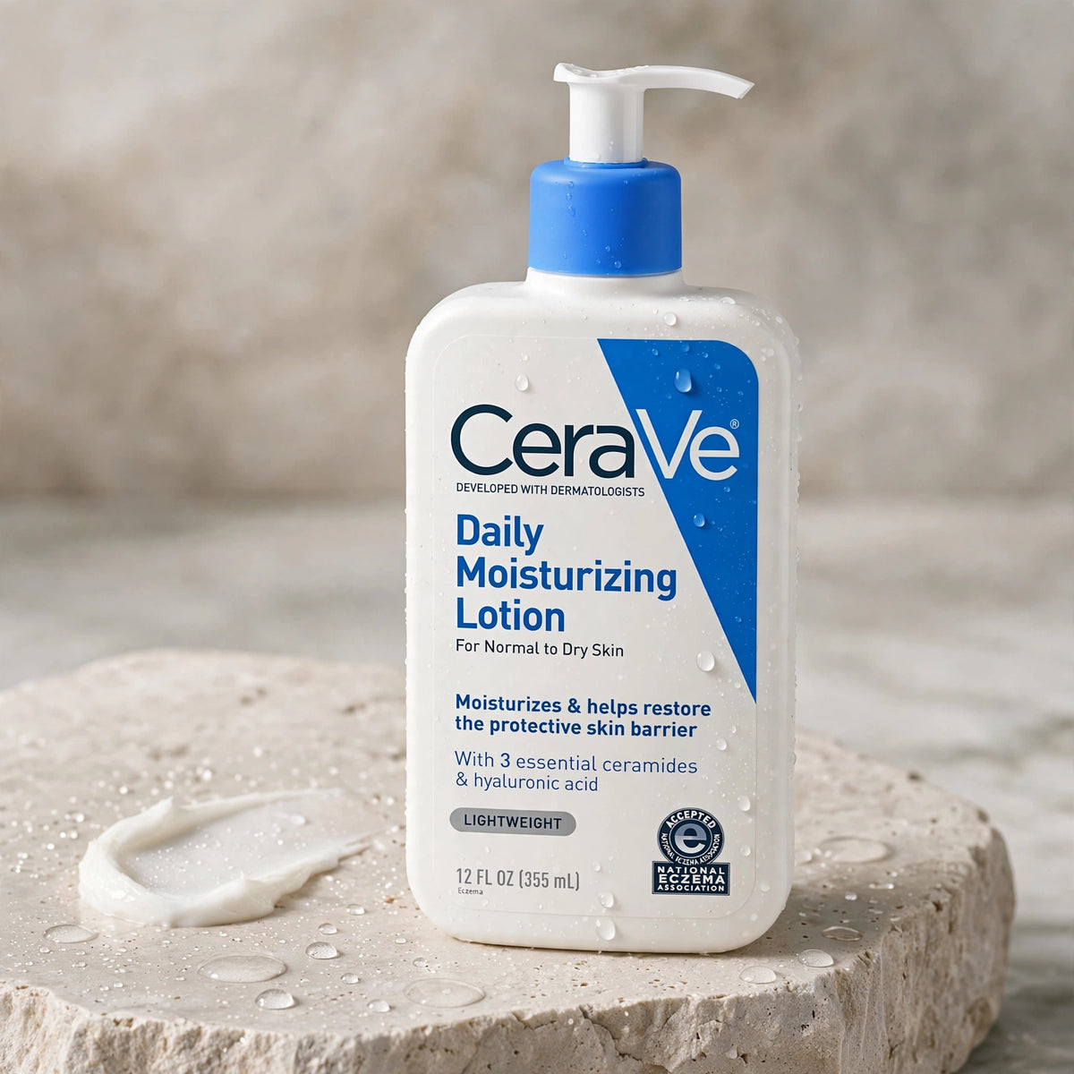 CeraVe Daily Hydrating Lotion Normal to Dry Skin 355ml
