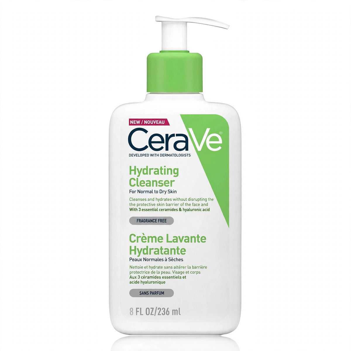 CeraVe Hydrating Cleanser for Normal to Dry Skin 236ml