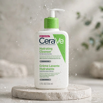 CeraVe Hydrating Face Wash Normal to Dry Skin 236ml