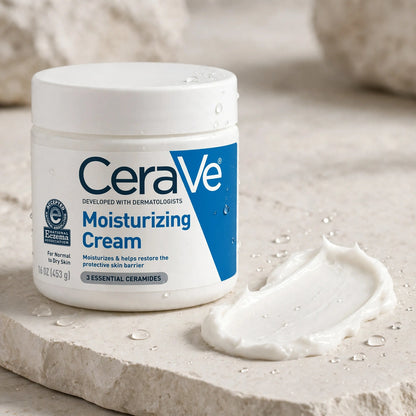 CeraVe Hydrating Moisturizing Cream 453g for Normal to Dry Skin