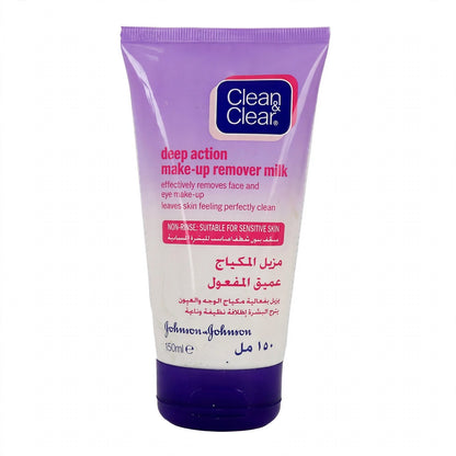 Clean & Clear Deep Action Makeup Remover Milk 150ml