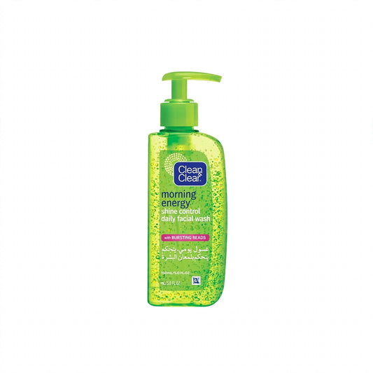 Clean & Clear Morning Energy Shine Control Daily Facial Wash 150ml