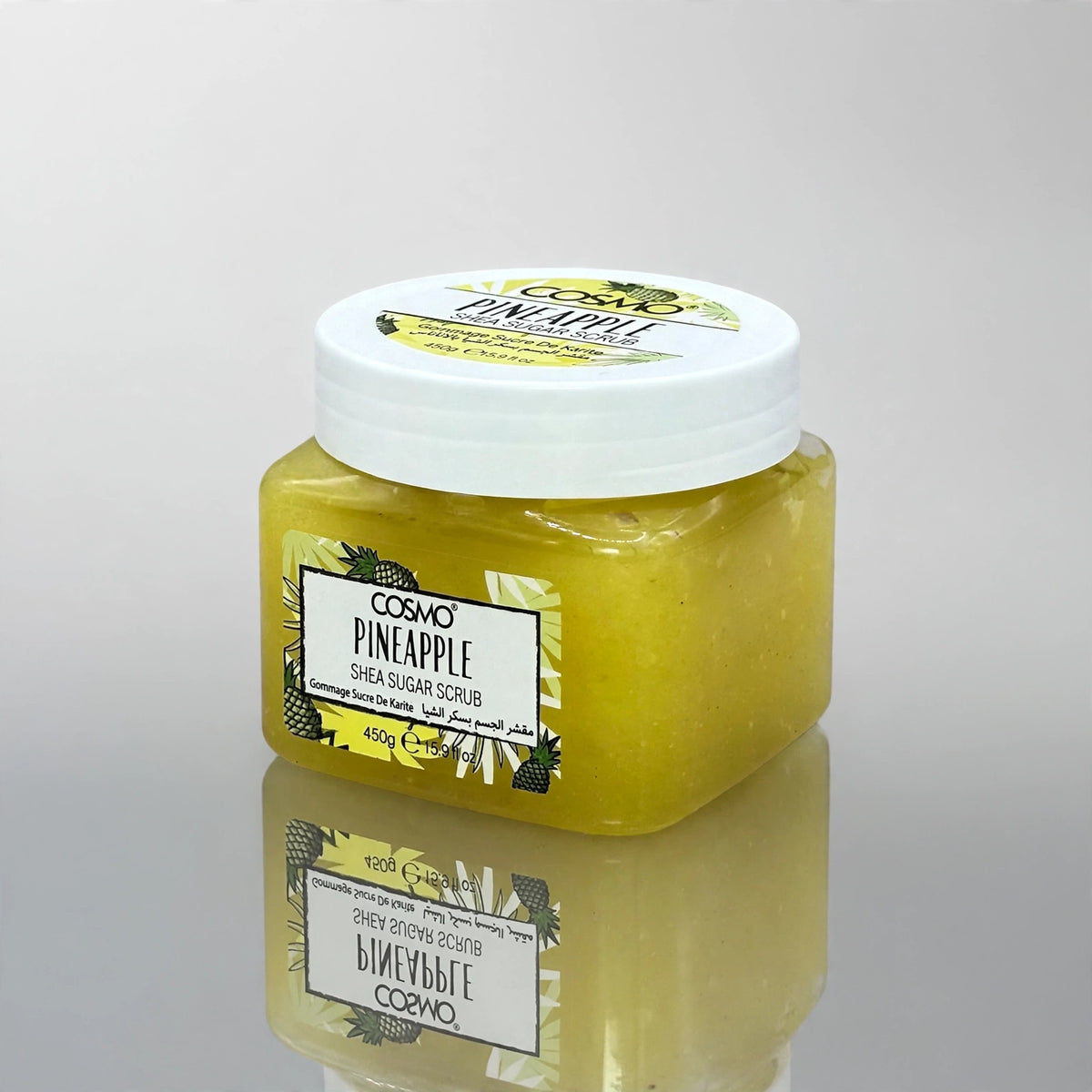 Cosmo Pineapple and Shea Body Sugar Scrub 450g