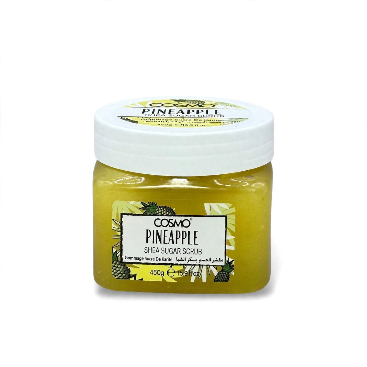 Cosmo Pineapple Shea Sugar Scrub 450g