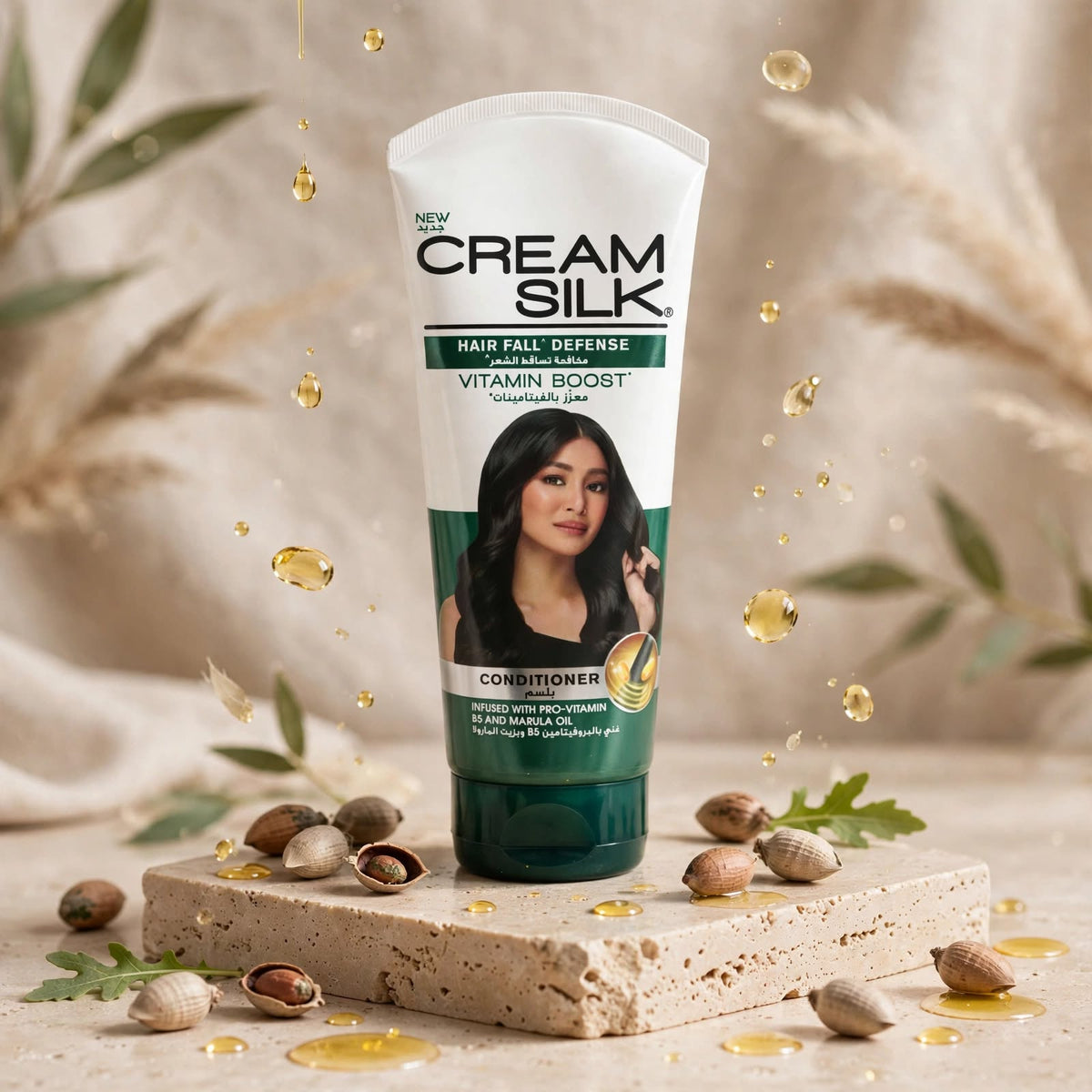 Cream Silk Hair Fall Defense Strengthening Conditioner 180ml