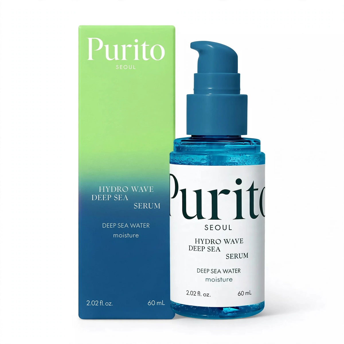 PURITO HYDRO WAVE DEEP SEA SERUM DEEP SEA WATER MOISTURE 60 ML