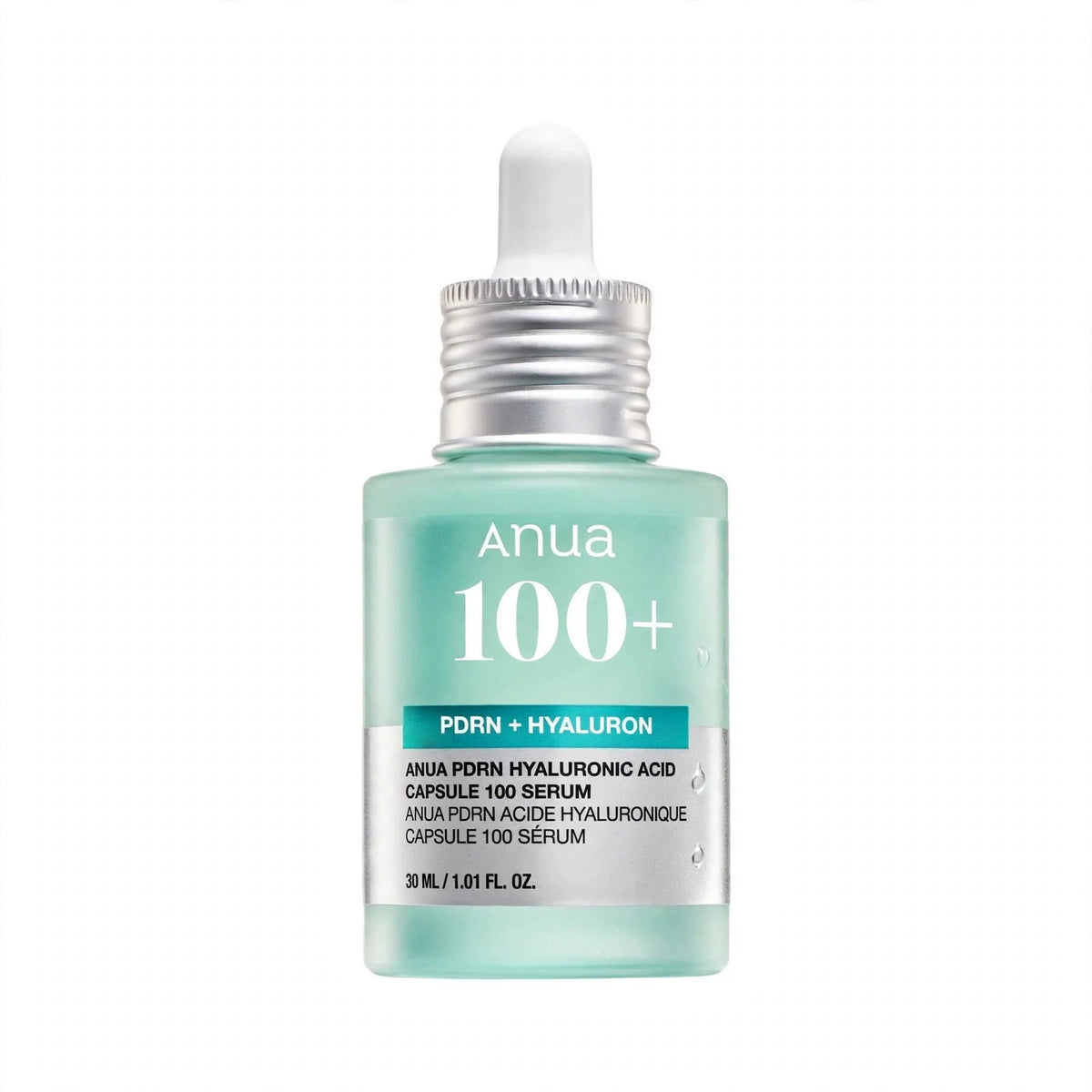 ANUA 100  ANUA PDRN HYALURONIC ACID CAPSULE 100 SERUM 30 ML