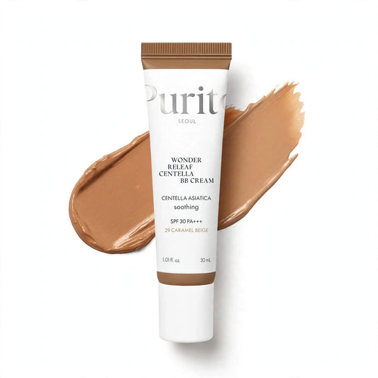 PURITO WONDER RELEAF CENTELLA SPF 30 PA +++ 29 CARAMEL  BEIGE CENTELA ASIATICA SOOTHING  30 ML