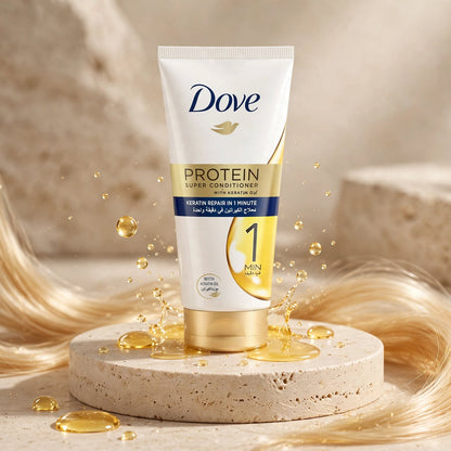 Dove Protein Keratin Repair 1 Minute Conditioner 180ml