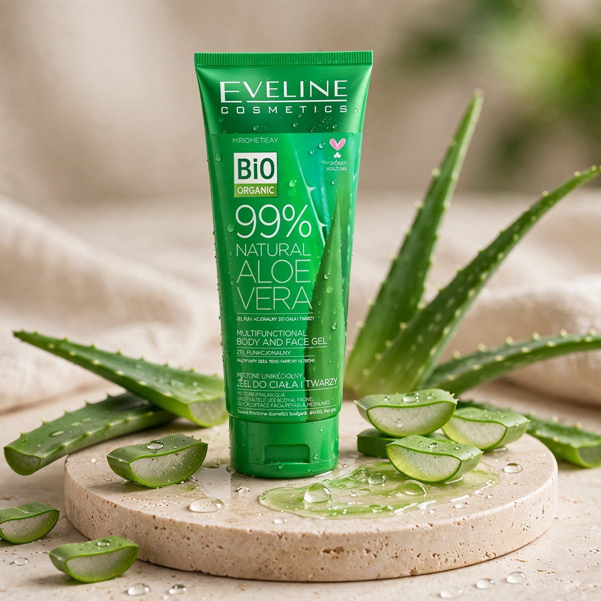 Eveline Cosmetics Bio Active Aloe Vera Soothing Gel 250ml