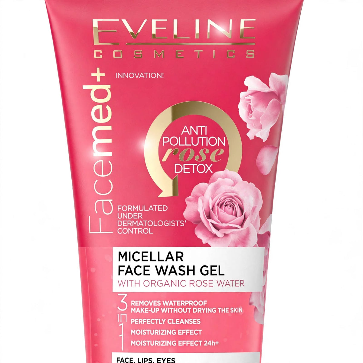 Eveline Cosmetics Organic Rose Water Micellar Cleansing Gel 150ml