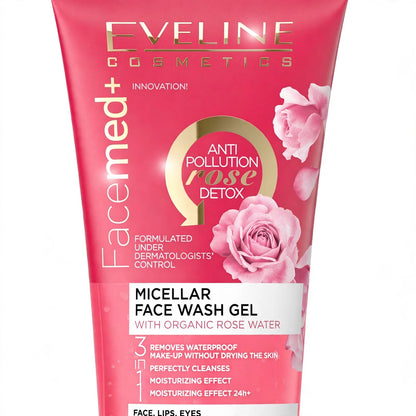 Eveline Cosmetics Organic Rose Water Micellar Cleansing Gel 150ml