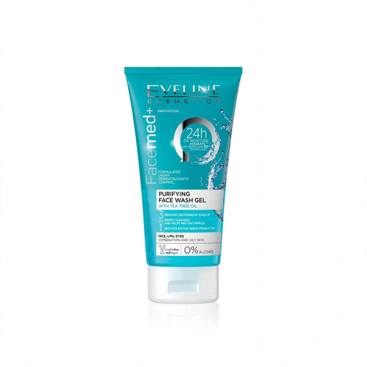 Eveline Cosmetics Purifying Face Wash Gel with Tea Tree Oil 150ml