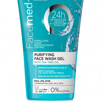 Eveline Cosmetics Tea Tree Oil Purifying Facial Cleansing Gel 150ml